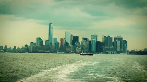 NYC skyline Stock Footage 51792820