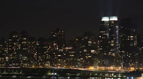 NYC Skyline 库存影片 61972079