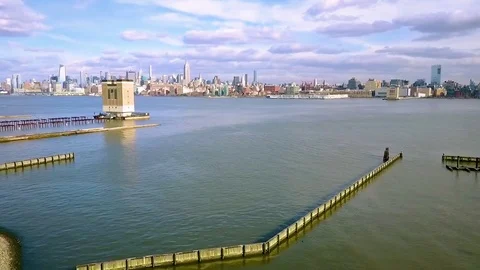 NYC Skyline Stock Footage 71344349