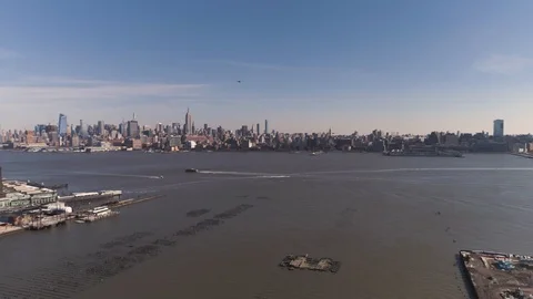 NYC Skyline 库存影片 105189340