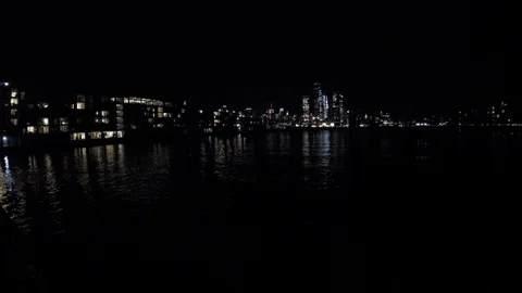 NYC Skyline Stock Footage 129472009