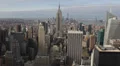 NYC Skyline, Midtown Manhattan, Aerial View of Empire State Building HD Footage