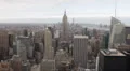 NYC Skyline, Midtown Manhattan, Aerial View of Empire State Building HD Footage