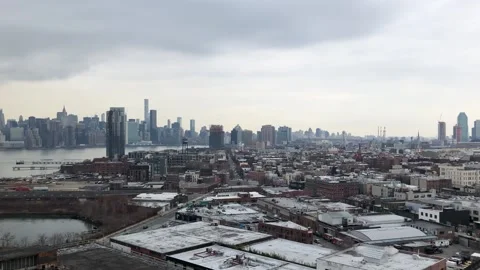 NYC Skyline Panorama Stock Footage 149327154
