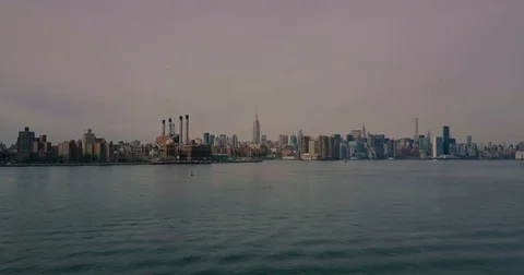 NYC Skyline View Stock Footage 72839292