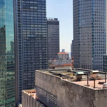 NYC Skyscraper Foto stock