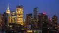 NYC skyscrapers timelapse Manhattan cityscape New York City day till night 4k or 4k+ Resolution