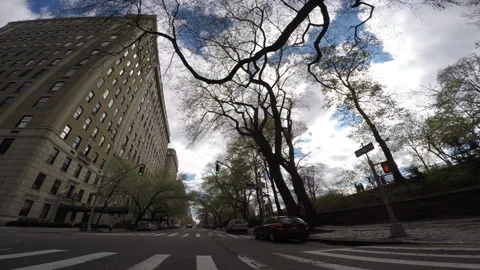 NYC SOUTH ON 5TH AVE UPPER EAST SIDE MIDTOWN Video stock 155020658