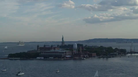 NYC Statue of Liberty 2 Stock Footage 276944577