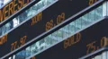 NYC Stock Exchange Market Shares Ticker New York City Banking Investment Trade HD Footage