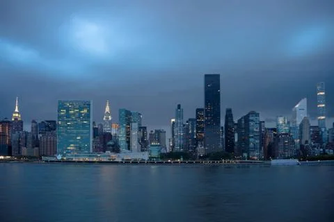 NYC Storms 写真素材