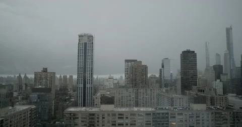 NYC Stormy Clouds Timelapse Vidéo 132214890