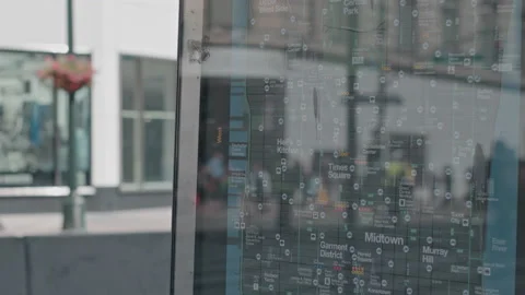 NYC Street Map Vidéo 155796625