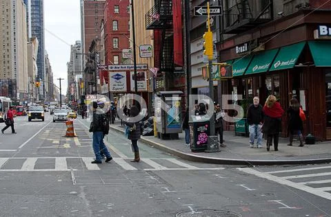NYC street Stock Photos