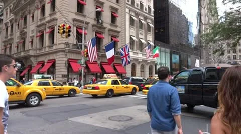 NYC street traffic Stock-Footage 11983283