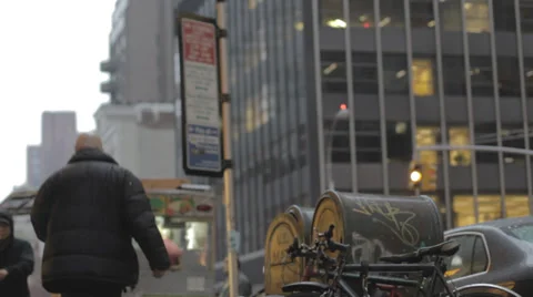 NYC streets Video stock 38869893