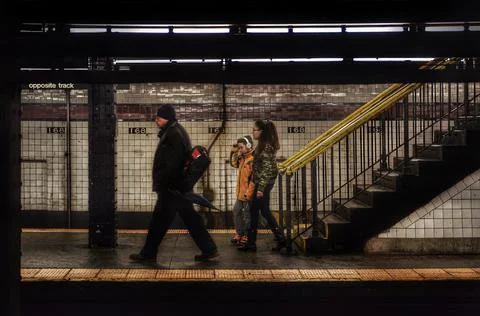 Nyc subway 01 Stock Photos