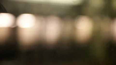 NYC Subway: An abstract interior of "moving" lights Video stock 95226600