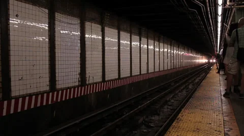 NYC Subway 動画素材 29596226