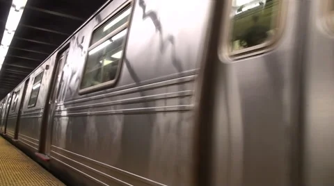 NYC SUbWAY 스톡 동영상 46008842