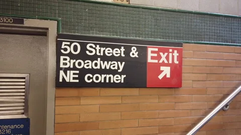 NYC subway Stock Footage 155972165