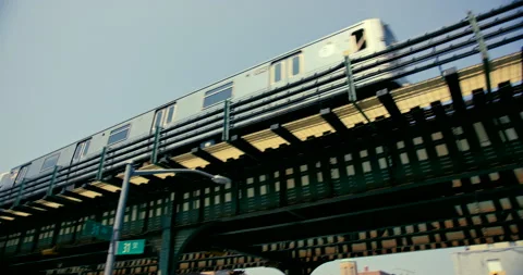 NYC Subway Stock Footage 156935034