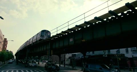NYC subway Stock Footage 156936799