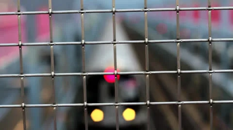 NYC Subway passes underneath Stock Footage 23947204