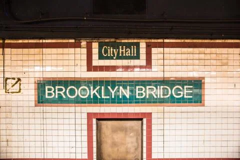 Nyc subway Stock Photos