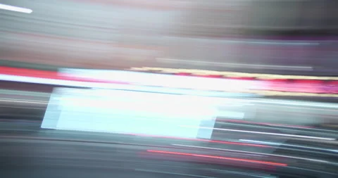 NYC - SWIRLING LIGHTS Stock Footage 141196623