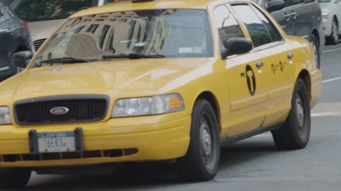 NYC Taxi Stock Footage 106061782