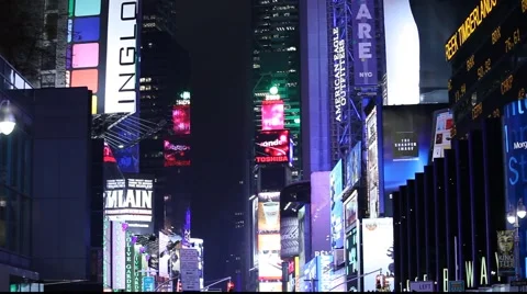 NYC Time Square Stock Footage 956229