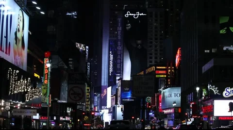 NYC Time Square Stock Footage 956237