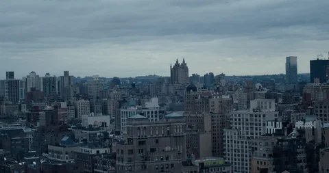 NYC Timelapse, Cool Sunlight Effect Video stock 116706778