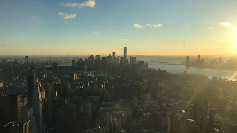 NYC TIMELAPSE Day to Night Stock Footage 106090875