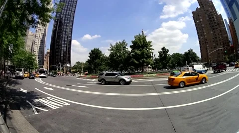 NYC Timelapse Ground 스톡 동영상 54203496