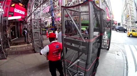 NYC Timelapse Ground 스톡 동영상 54203573