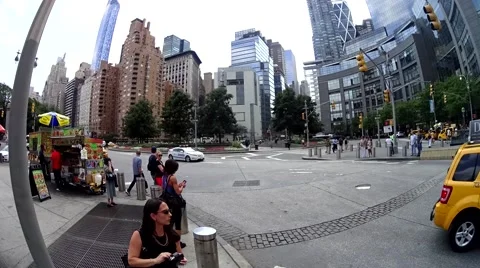 NYC Timelapse Ground 스톡 동영상 54203720