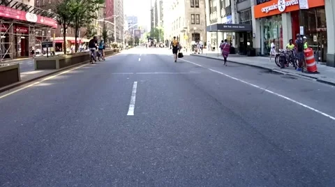 NYC Timelapse Ground 스톡 동영상 54208689