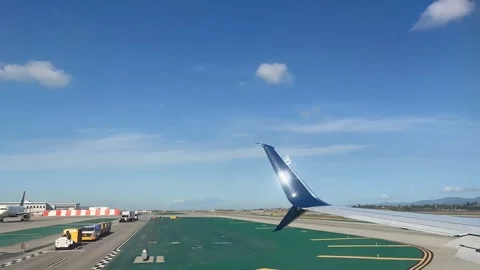 NYC Timelapse take off Stock Footage 240659552