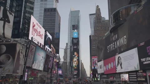 NYC Times Square 1 Stock Footage 276944785