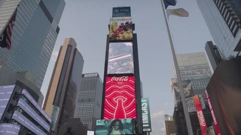 NYC Times Square 4 Stock Footage 276944840