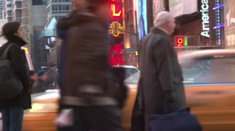 NYC Times Square B-roll 9 Stock Footage 311982