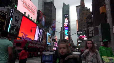 NYC - Times Square Stock Footage 39503231
