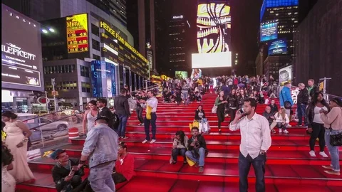 NYC Times Square Vídeo Stock 82608378
