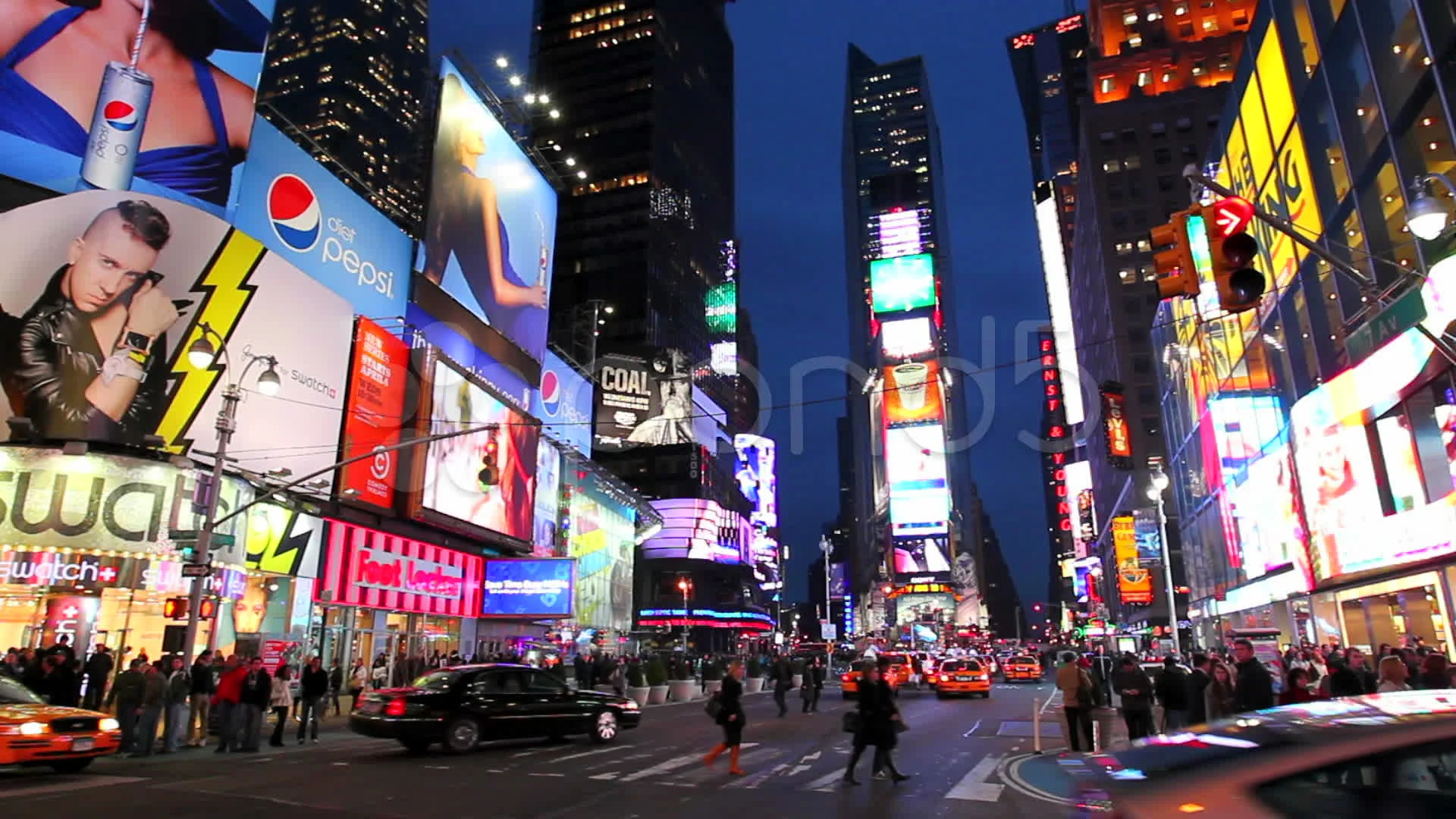 NYC Times Square Time Lapse