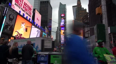 NYC - Times Square - Time Lapse Stock Footage 39503376