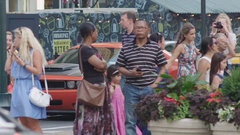 NYC Tourists Stock Footage 106064847
