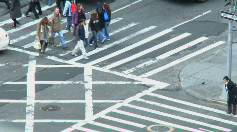 NYC Traffic (8 of 8) Stock Footage 112020
