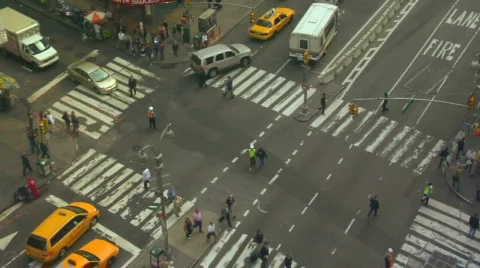 NYC traffic Stock-Footage 844925